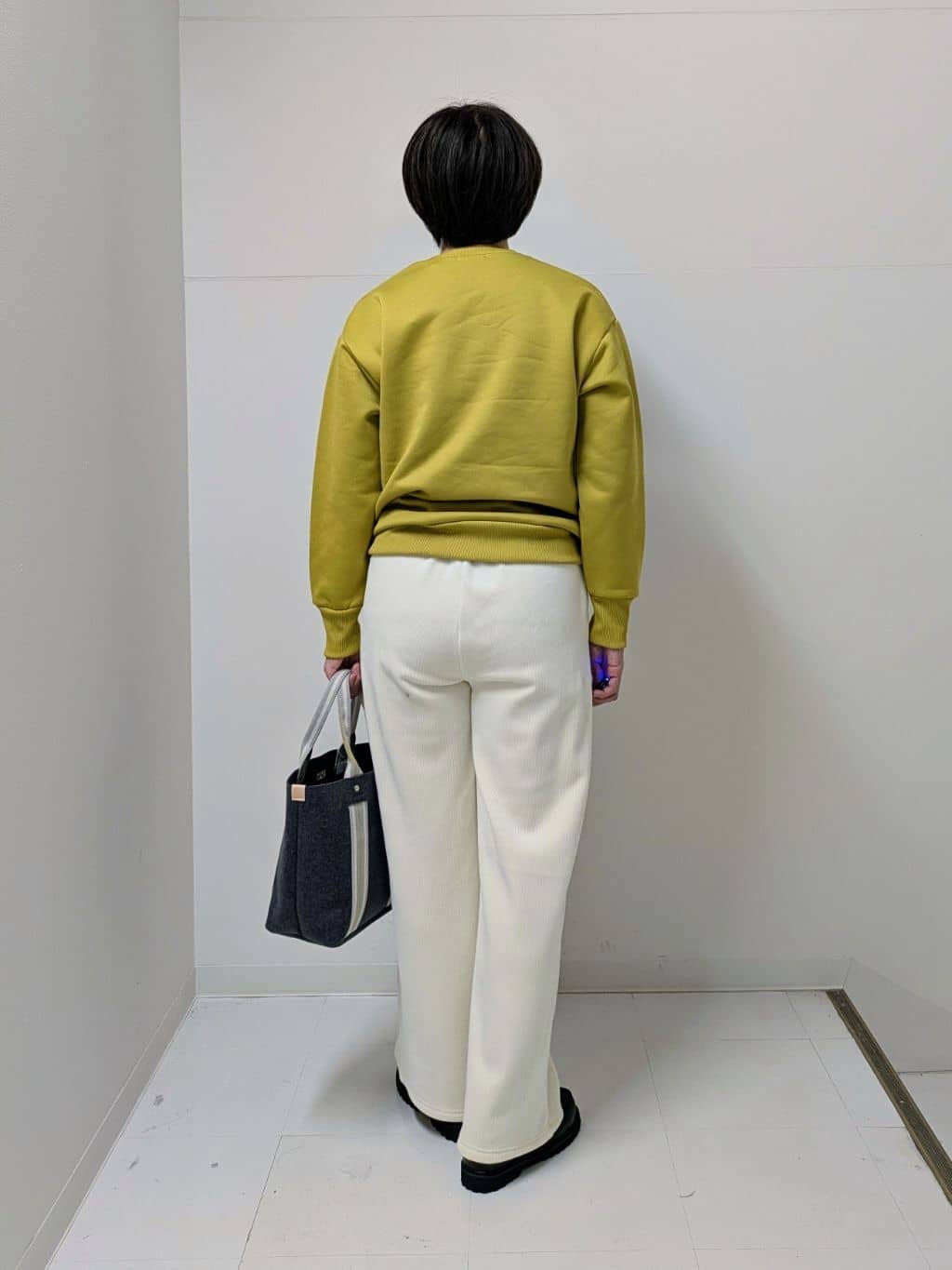 Asaさんの「Dessin｜【洗える】裏起毛ロゴスウェット」を使ったコーディネート