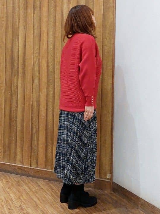 はっぴーさんの「SHOO･LA･RUE｜ラメ入り生地ショルダーバッグ」を使ったコーディネート