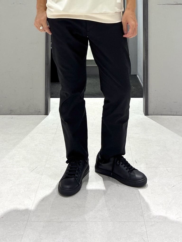 わいずみさんの「TAKEO KIKUCHI｜【COOL CITY WEAR】テーラードTシャツ /接触冷感」を使ったコーディネート