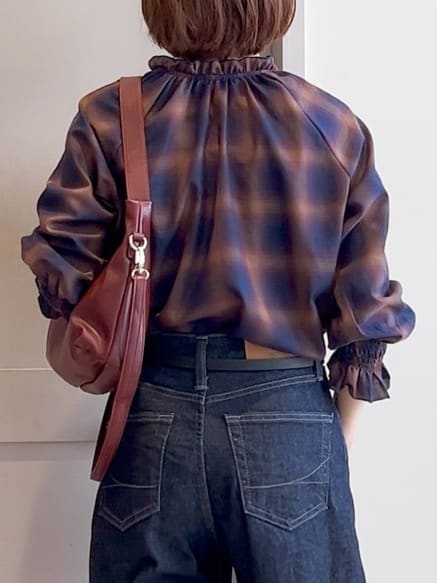 yamakoさんの「grove｜【SOMETHING&times;grove別注】LISAWIDE DENIM PANTS」を使ったコーディネート