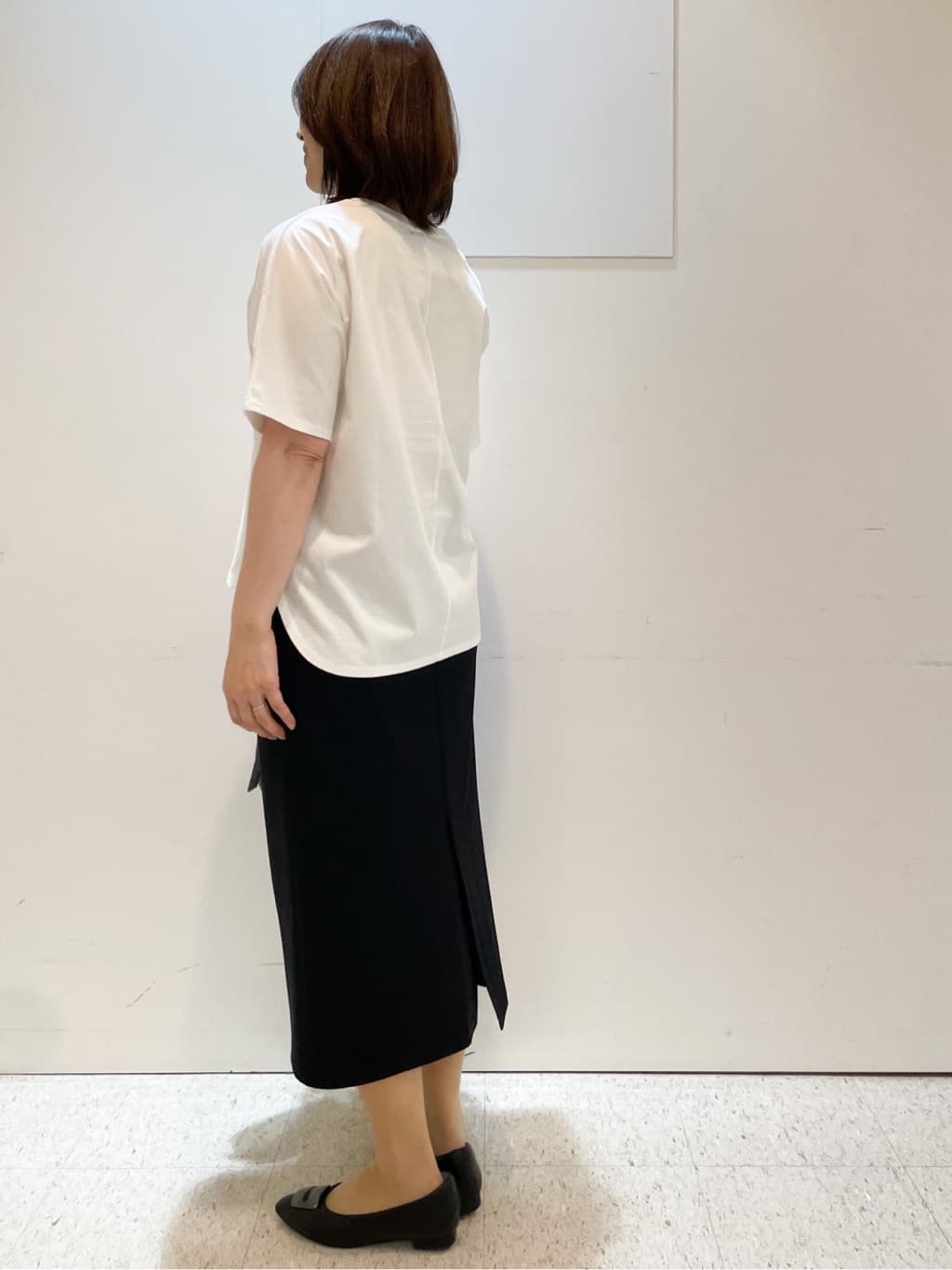 めいさんの「Reflect｜【マシンウォッシュ可】ナロースカート」を使ったコーディネート