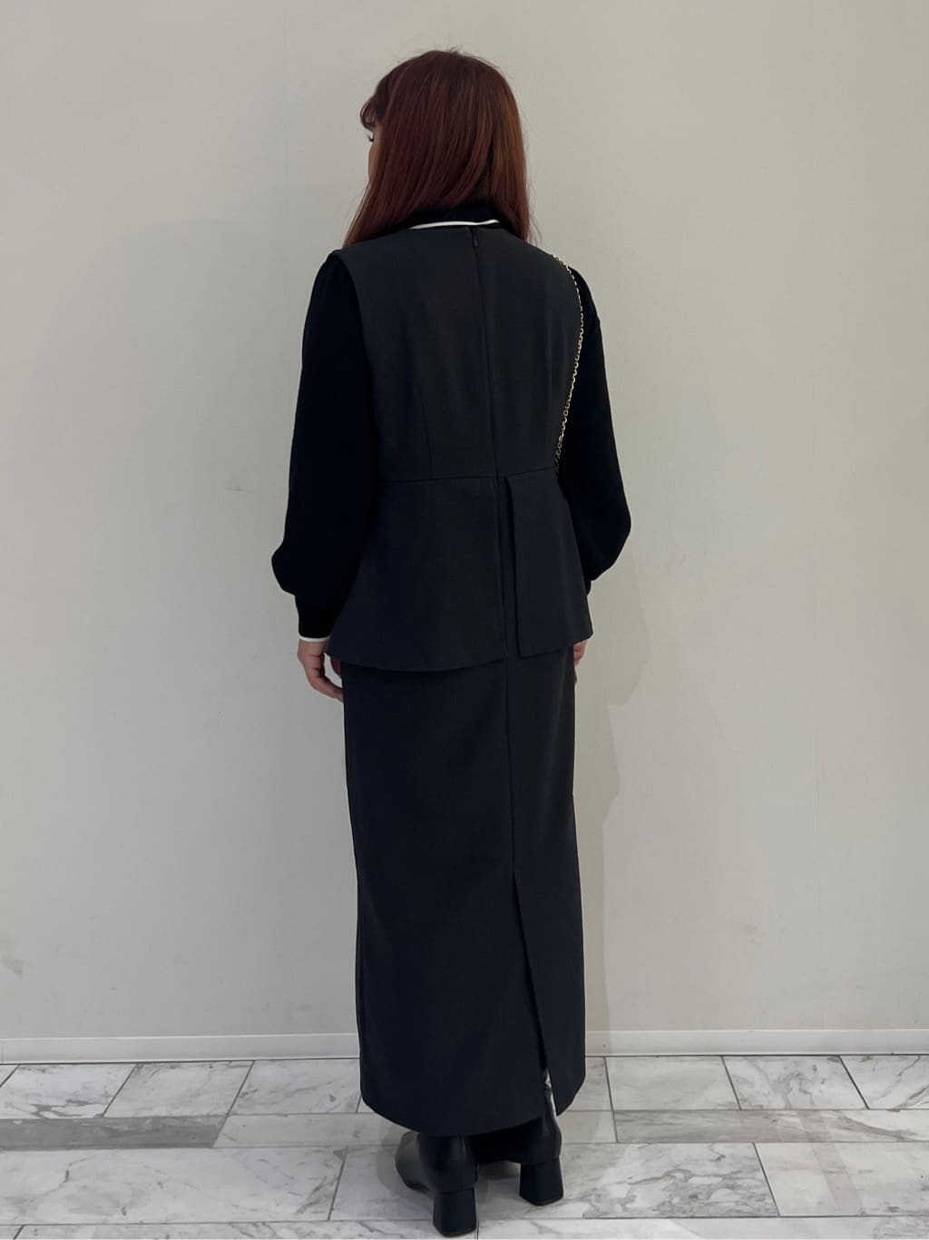 HASEGAWAさんの「OPAQUE.CLIP｜ベーシックショートブーツ【THEシリーズ／抗菌防臭加工】」を使ったコーディネート