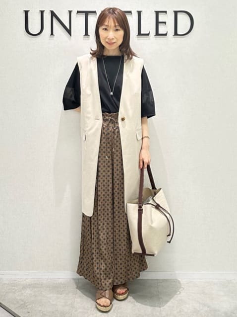 Miwaさんの「UNTITLED｜エポトリニティネックレス」を使ったコーディネート