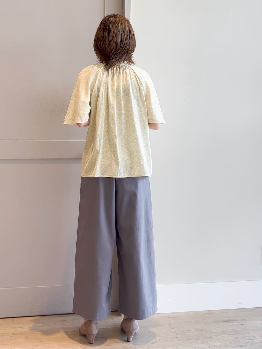 yamakoさんの「grove｜サマーハイパーストレッチワイドパンツ」を使ったコーディネート