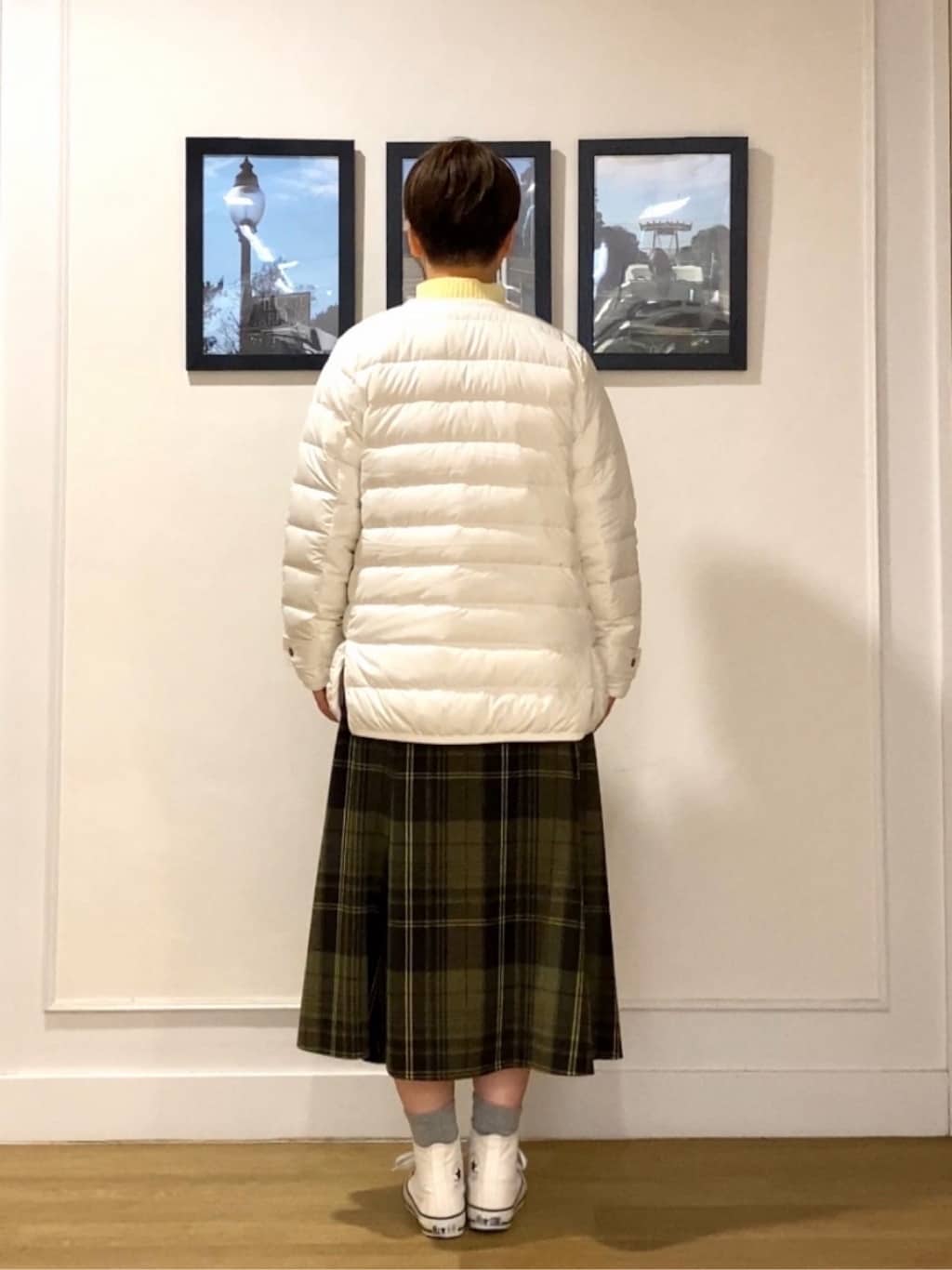 Hiroさんの「Dessin｜【撥水・2WAY】ミュラーダウンコートミドル丈」を使ったコーディネート