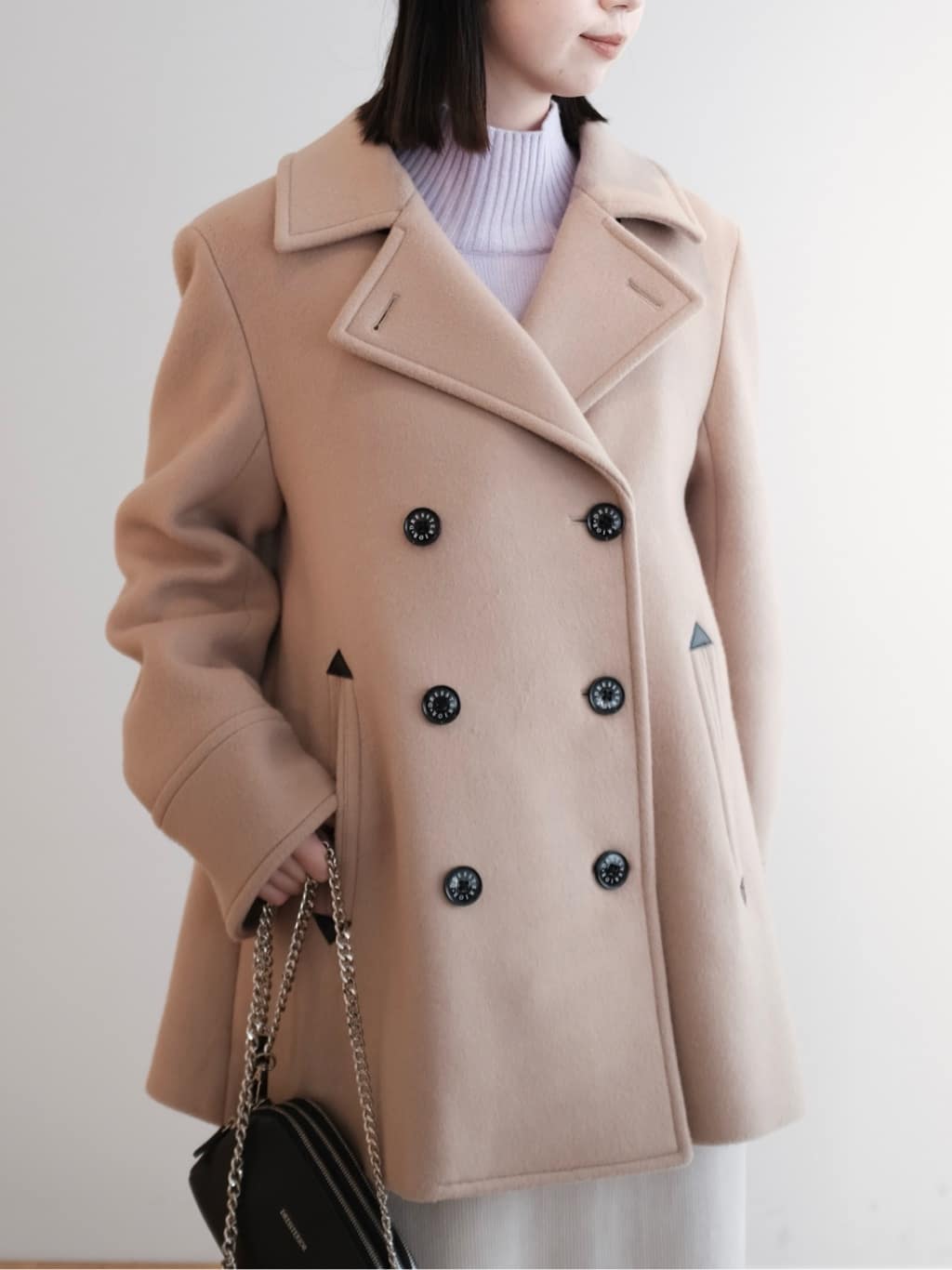Kishimotoさんの「DRESSTERIOR｜コーデュロイジャージタイトスカート」を使ったコーディネート