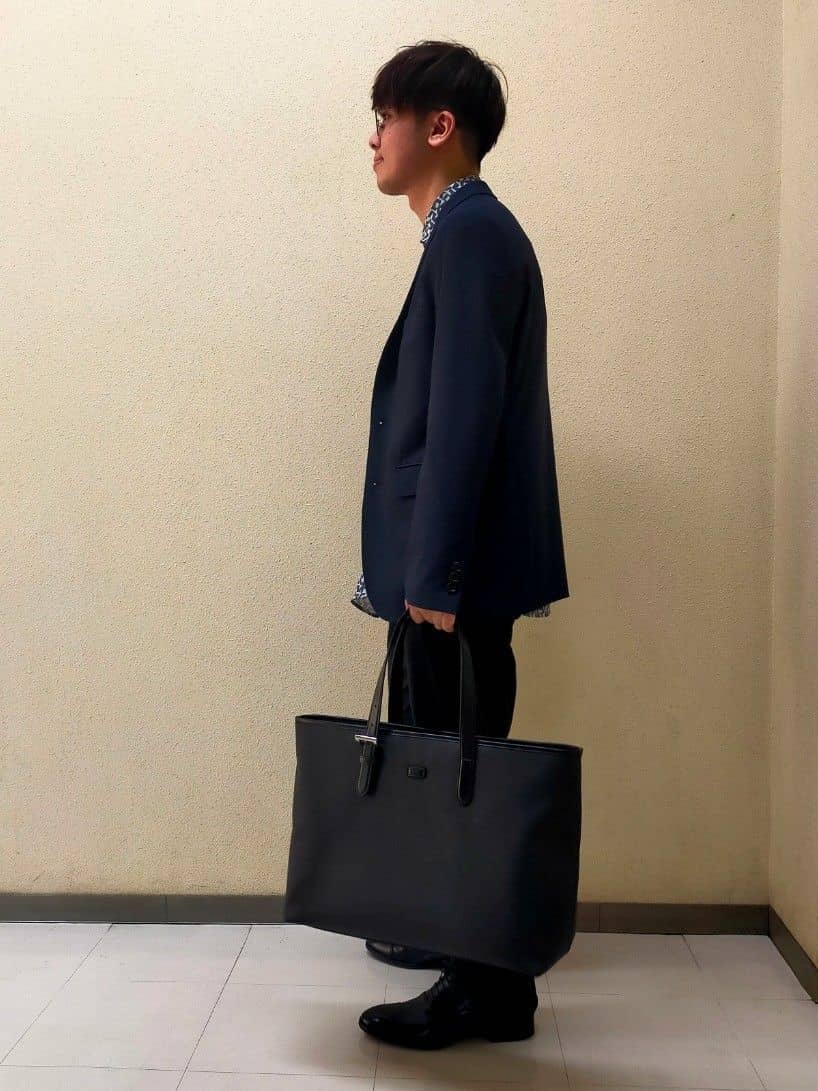 nerさんの「TAKEO KIKUCHI｜【360&deg;ストレッチ／セットアップ対応】None Of Stress ジャケット」を使ったコーディネート