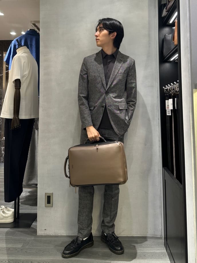 kotonaさんの「TAKEO KIKUCHI｜【抗菌防臭】COOL DOTS（R）ドビープリント パンツ」を使ったコーディネート