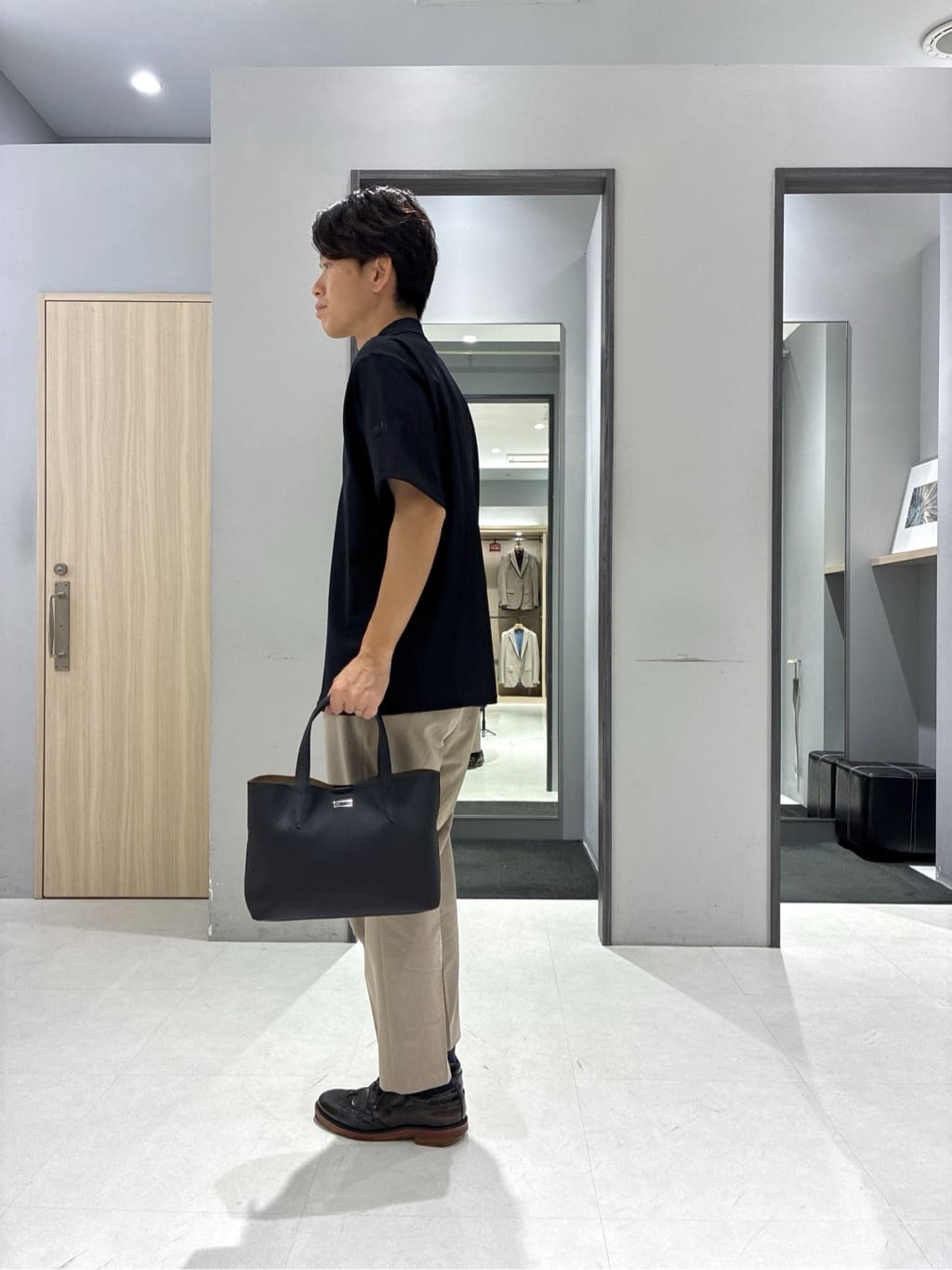 わいずみさんの「TAKEO KIKUCHI｜【GUNZE&times;TAKEO KIKUCHI】メンズインナー「ステルス(R)」」を使ったコーディネート