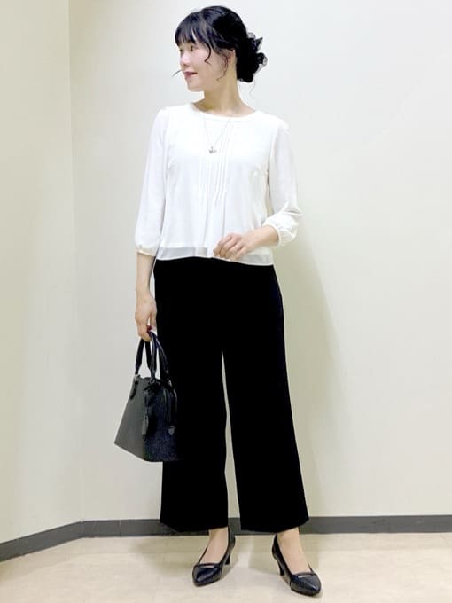  beni_gingerさんの「Reflect｜【SS-4Lサイズ】ピンタック&times;スカラレースブラウス」を使ったコーディネート