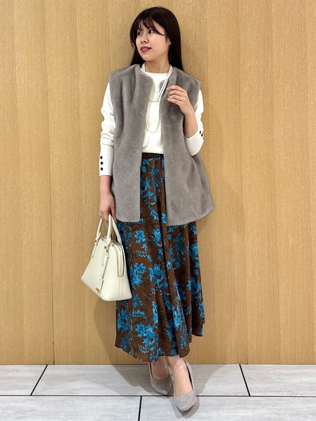 nanaさんの「UNTITLED｜【アンサンブル可/洗える】ウールミラノリブニット」を使ったコーディネート