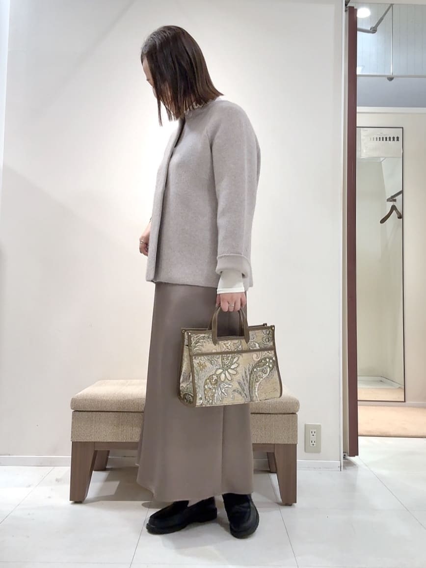 YUIさんの「UNTITLED｜【吸湿発熱/洗える】ハイネックインナー」を使ったコーディネート