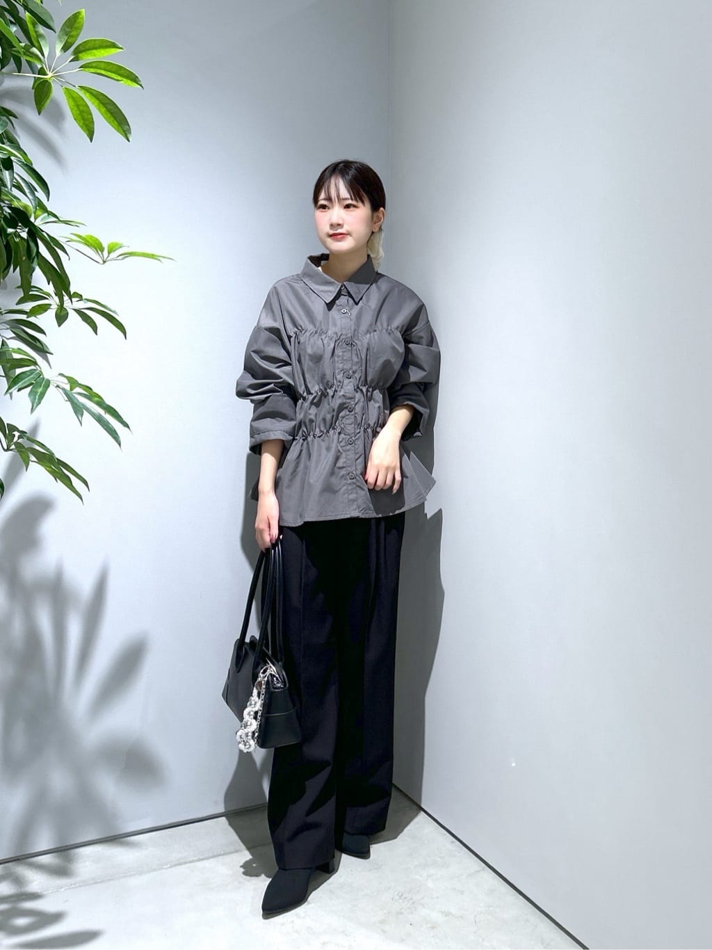 Renoさんの「INDIVI｜Timeless｜モードスラックス」を使ったコーディネート