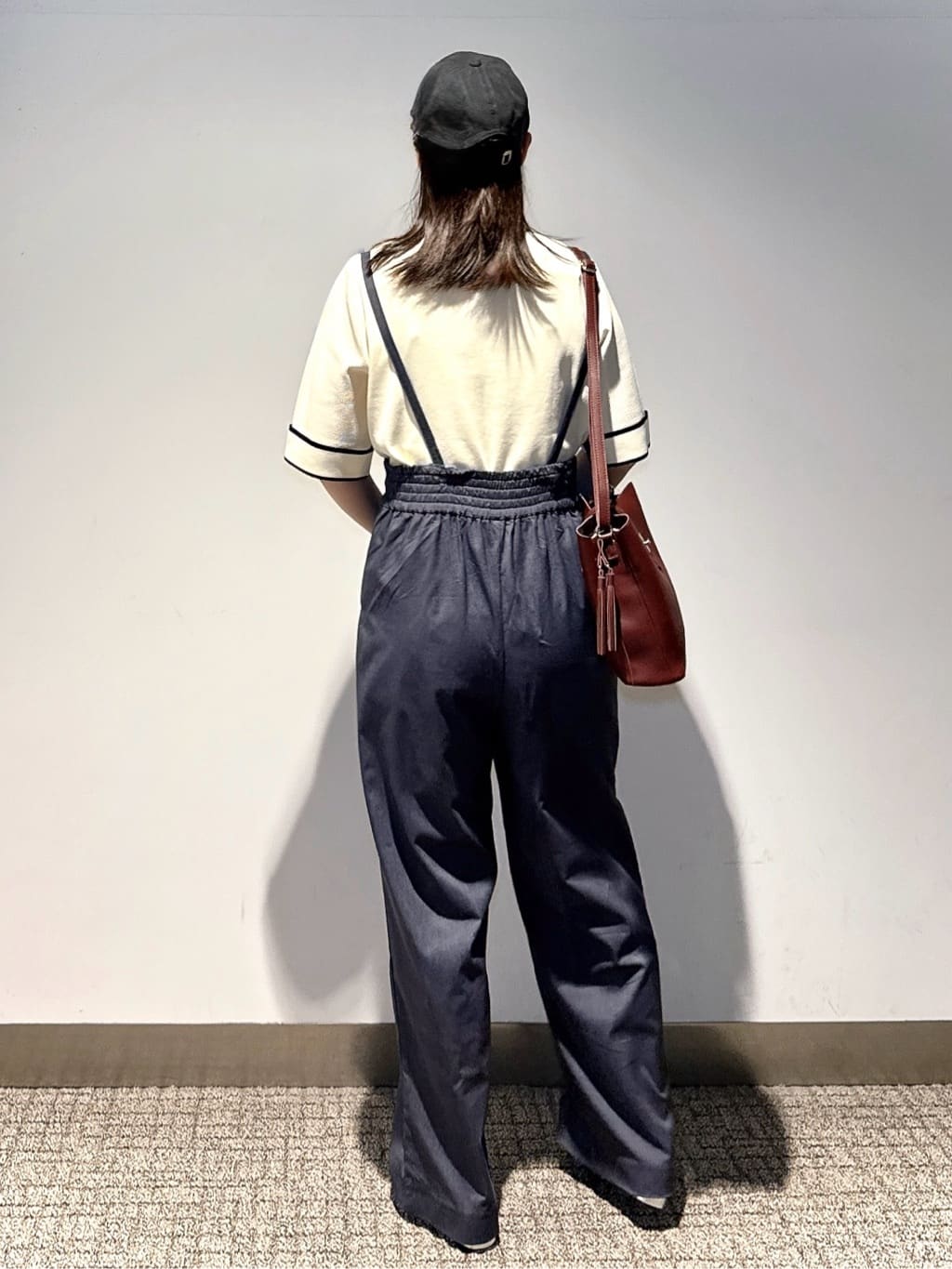 みーさんの「grove｜【2WAY】ハイパーストレッチストラップパンツ」を使ったコーディネート