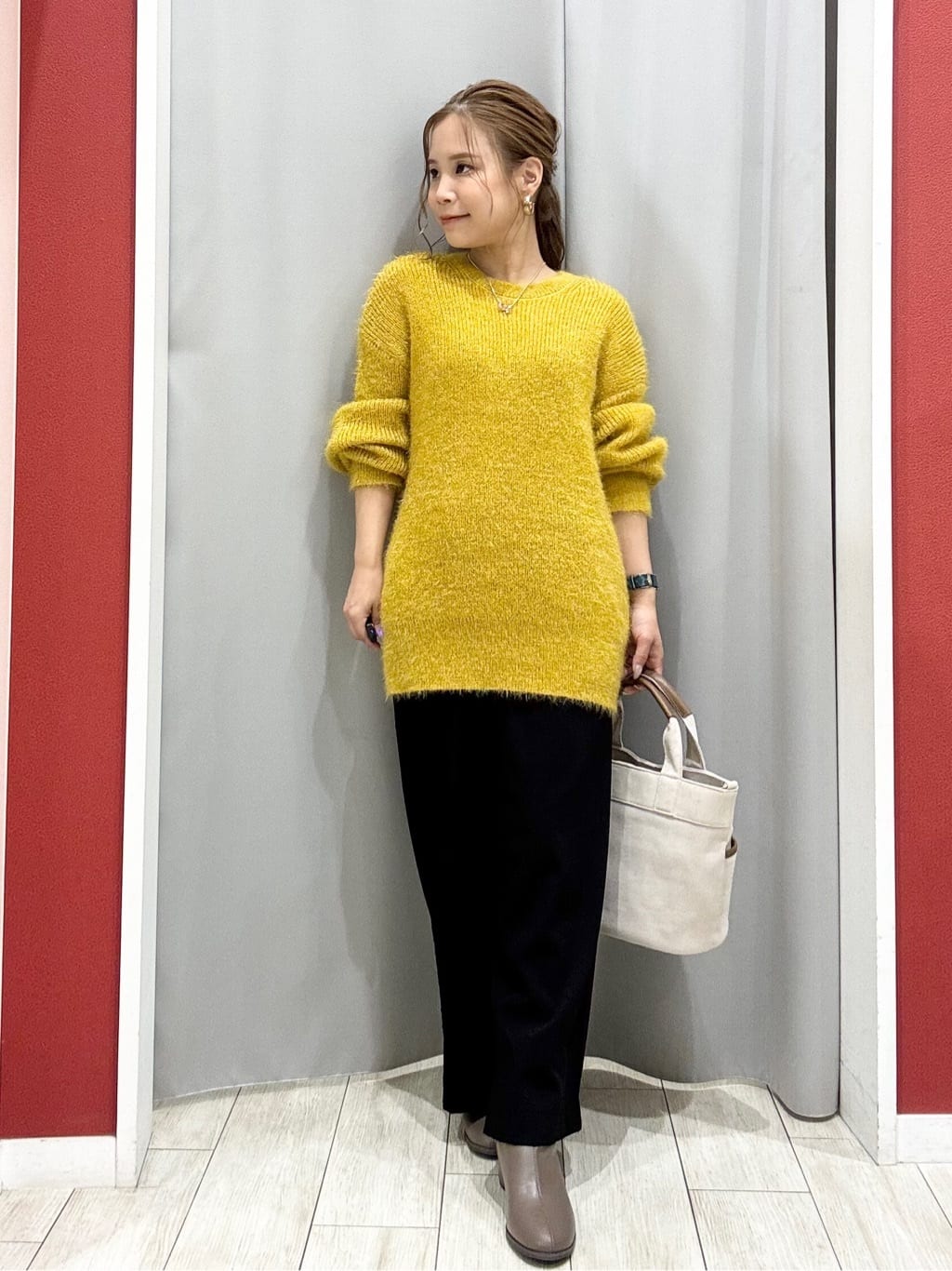 shioさんの「SHOO･LA･RUE｜【着丈選べる/S-LL】触れる度ひんやり ゆるきれい イージーワイドパンツ」を使ったコーディネート
