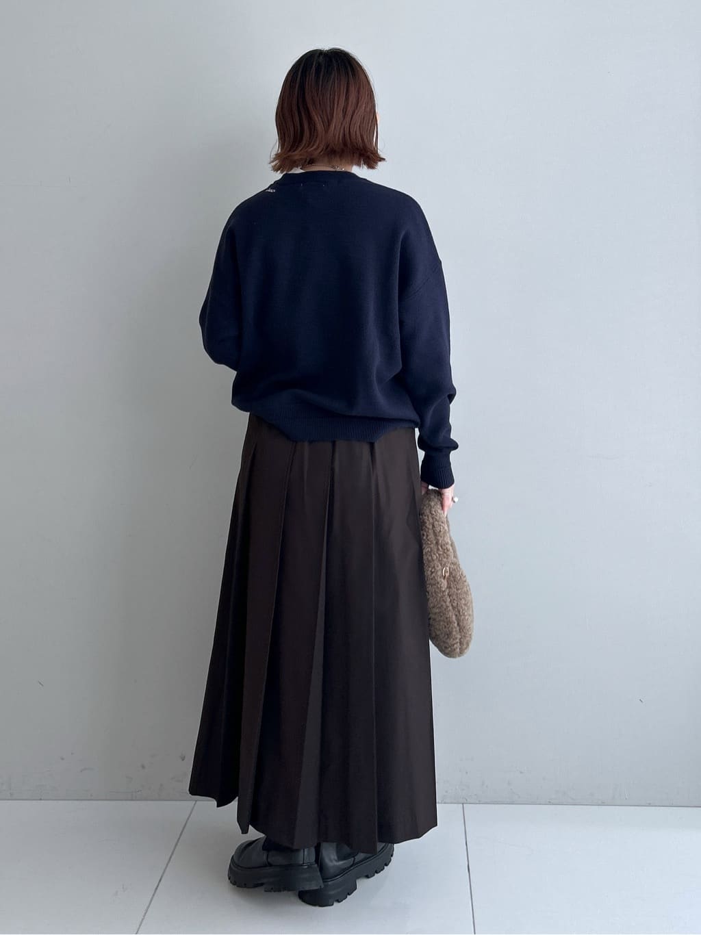 Hirokaさんの「Dessin｜【洗える】ワイドプリーツスカート」を使ったコーディネート