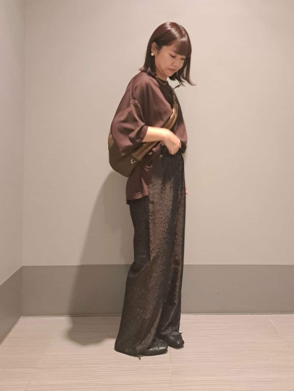 Takahashiさんの「DRESSTERIOR｜◆ソフトレザーバレエシューズ」を使ったコーディネート