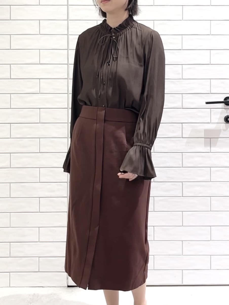 しおりさんの「OPAQUE.CLIP｜《美人百花掲載》名品フラットバレエシューズ」を使ったコーディネート