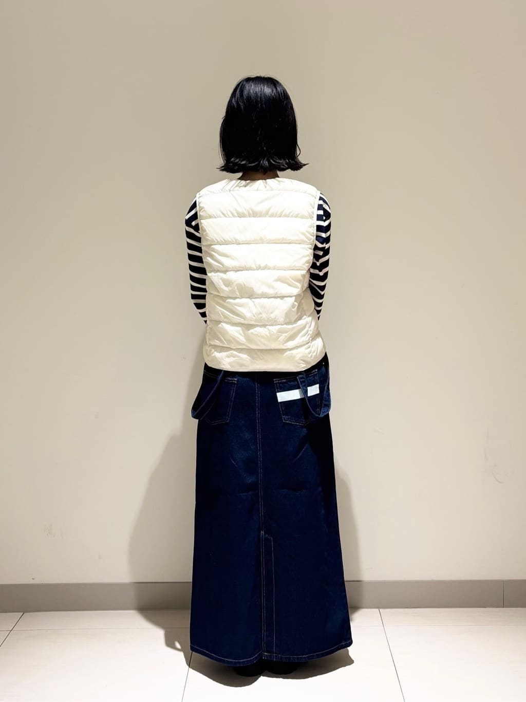 mayuさんの「Dessin｜【2WAY・洗える】デニムジャンパースカート」を使ったコーディネート