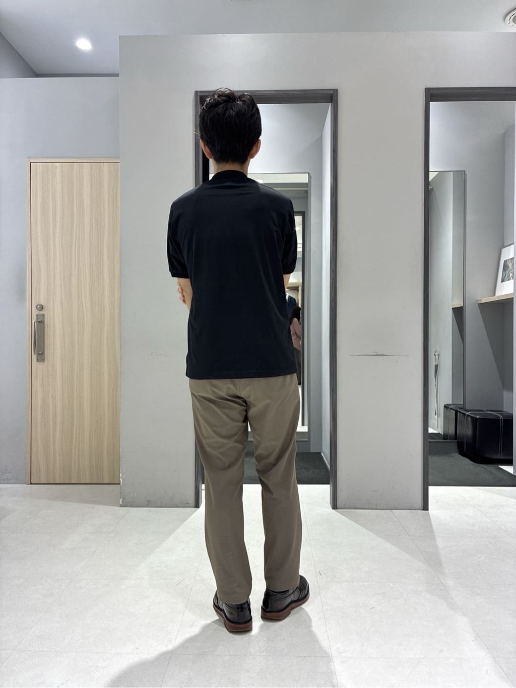 わいずみさんの「TAKEO KIKUCHI｜【COOL CITY WEAR】インドライ天竺モックネック プルオーバー /吸汗速乾」を使ったコーディネート