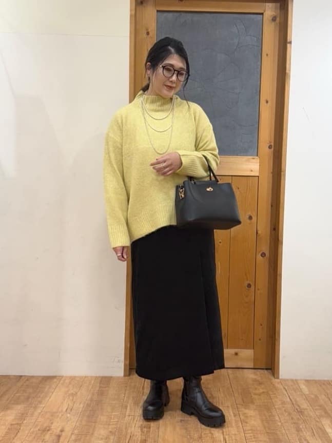 Ayana.さんの「SHOO･LA･RUE｜【2WAY】こなれきれい ウール調コクーンコート」を使ったコーディネート