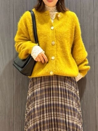 meiさんの「SHOO･LA･RUE｜【S-LL】上品なレースハイネックトップス」を使ったコーディネート