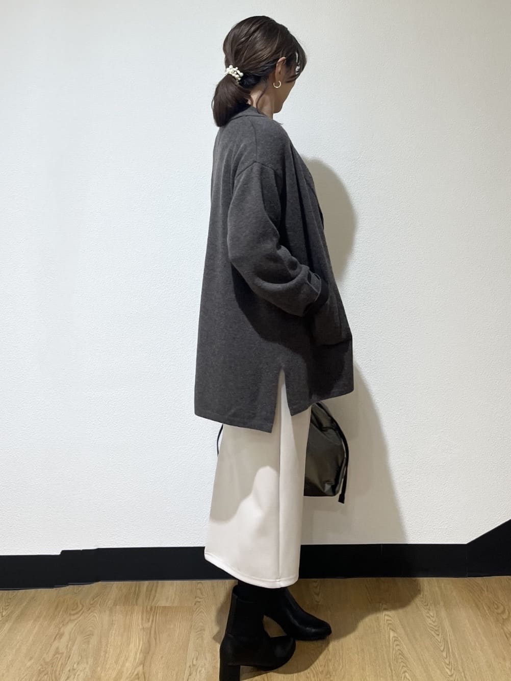 ayaさんの「Reflect｜【パンツ合わせにぴったり◎】ゆったりオフボディニット」を使ったコーディネート