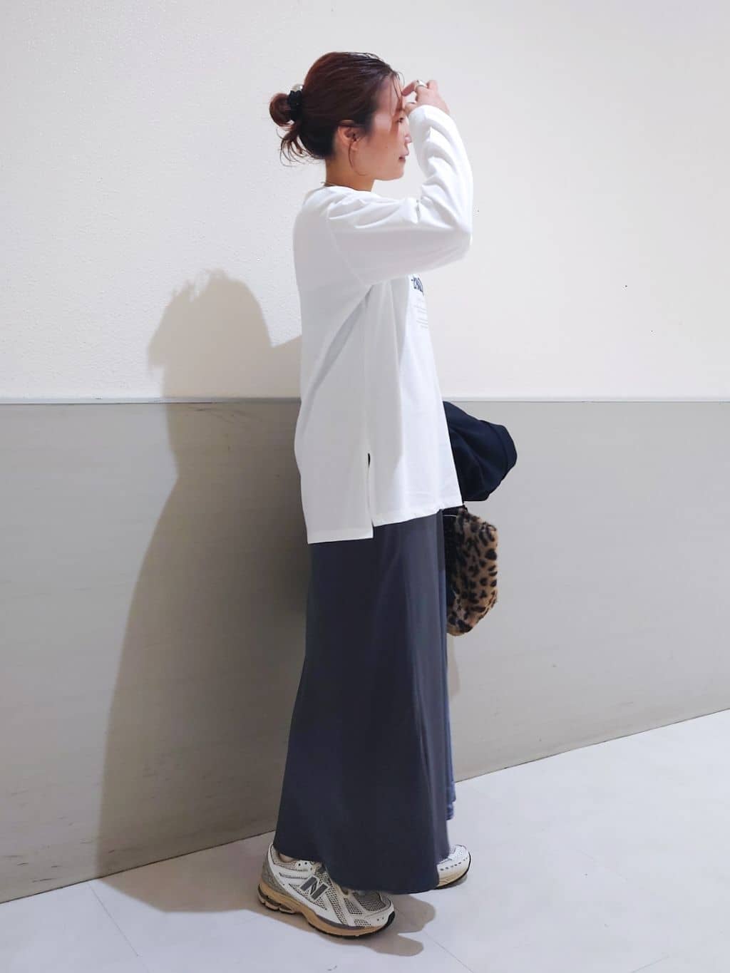 maruさんの「THE SHOP TK｜【今羽織るなら】ダブルブレストジャケット【セットアップ可/洗える】」を使ったコーディネート