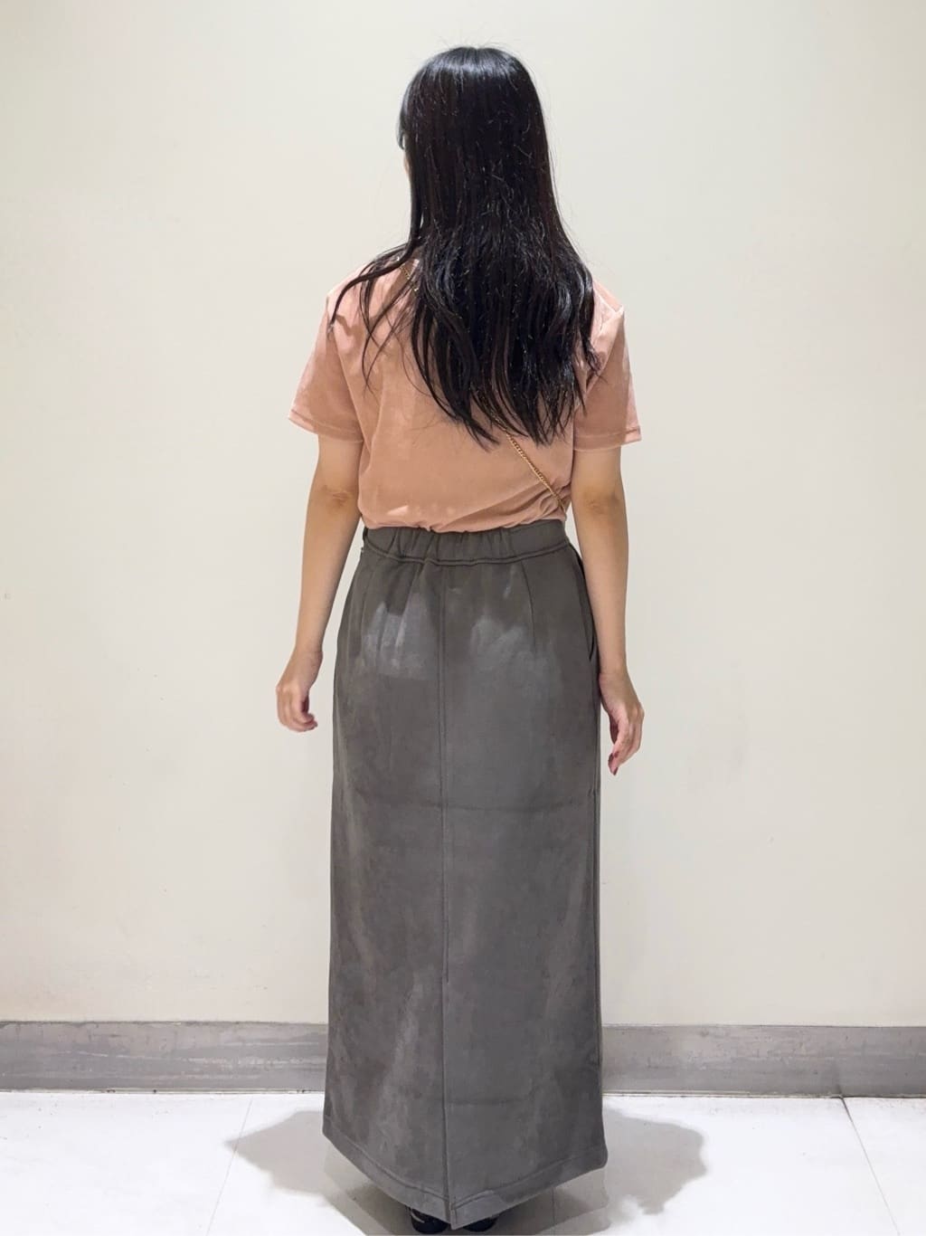 きみさんの「OPAQUE.CLIP｜フロッキーチュールTシャツ【洗濯機洗い可】」を使ったコーディネート