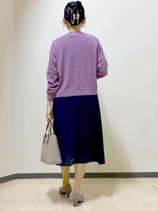  beni_gingerさんの「Reflect｜【吸水速乾／防しわ】シルキープリーツワンピース」を使ったコーディネート
