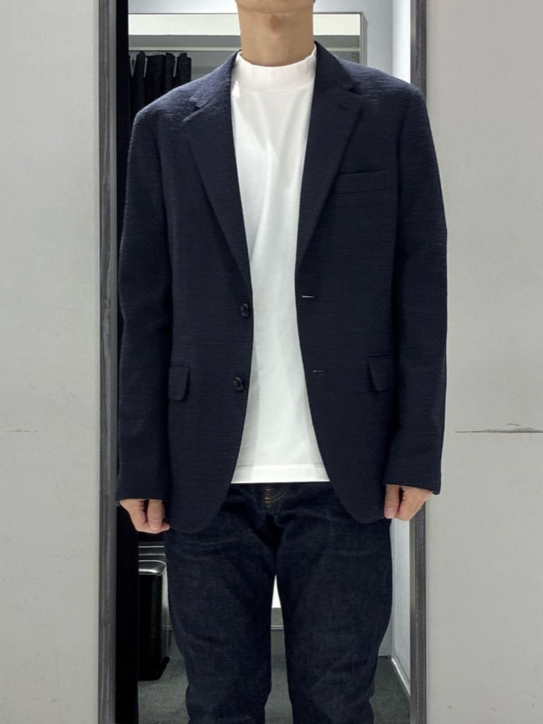 わいずみさんの「TAKEO KIKUCHI｜【Sサイズ～】ラッセルメッシュ ジャケット」を使ったコーディネート