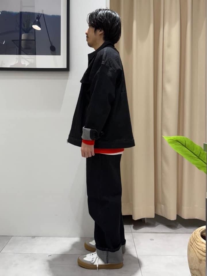 はさんの「THE SHOP TK｜【無地に飽きた方へ】ふくれジャカードスウェット　洗濯機OK/6色展開/ユニセックスでおすすめ！」を使ったコーディネート