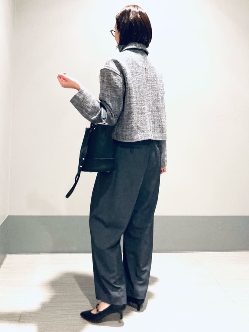 Furuさんの「DRESSTERIOR｜◆エンブレムショートブルゾン」を使ったコーディネート