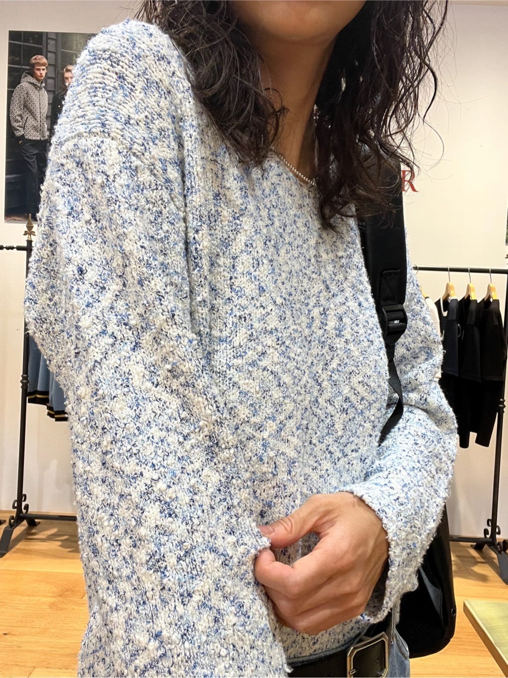 misaさんの「DRESSTERIOR｜ヴィンテージ加工ワイドデニムパンツ」を使ったコーディネート