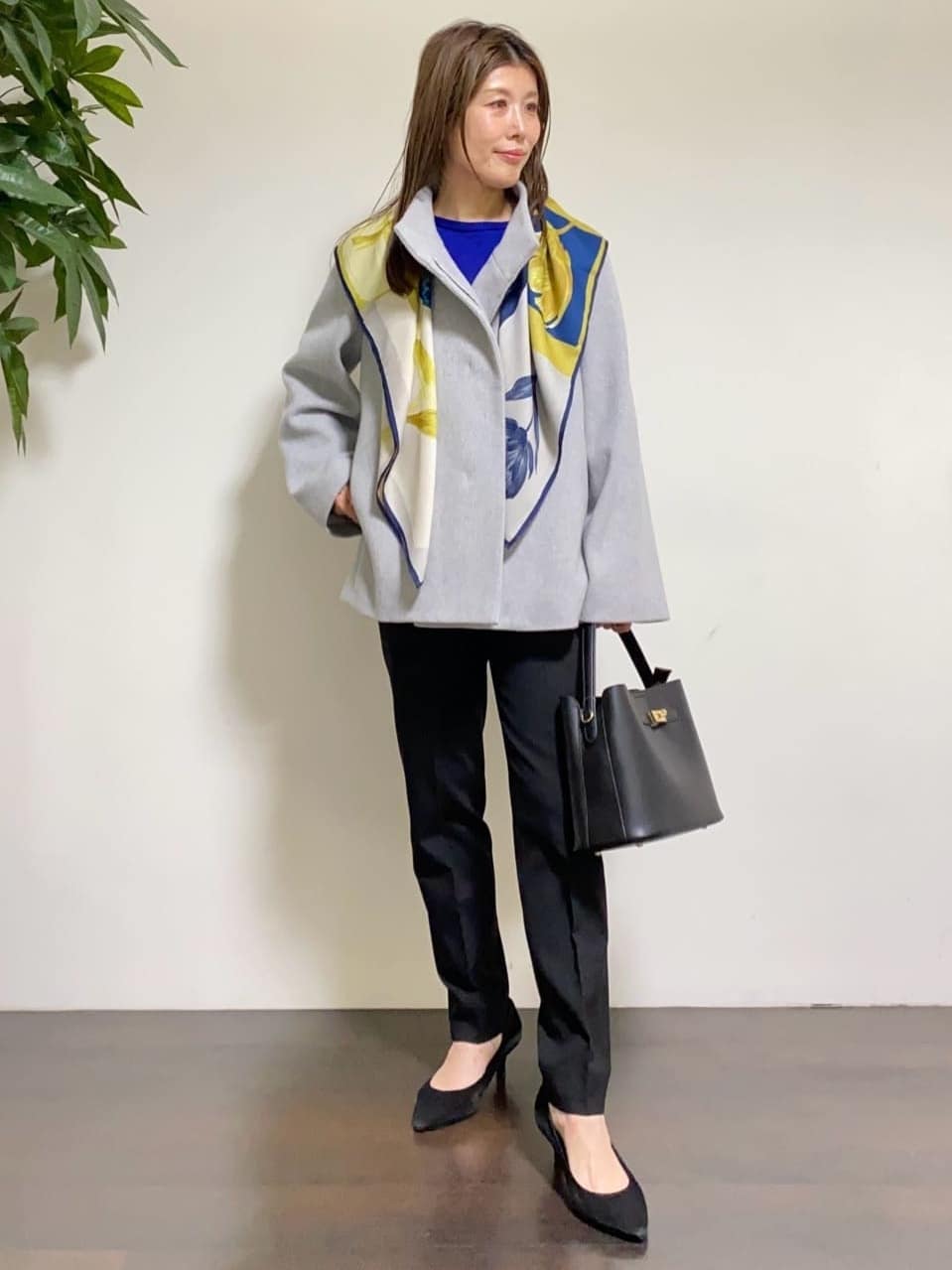 tomoさんの「UNTITLED｜【8色展開/体型カバー】魅せるタイムレスニット」を使ったコーディネート