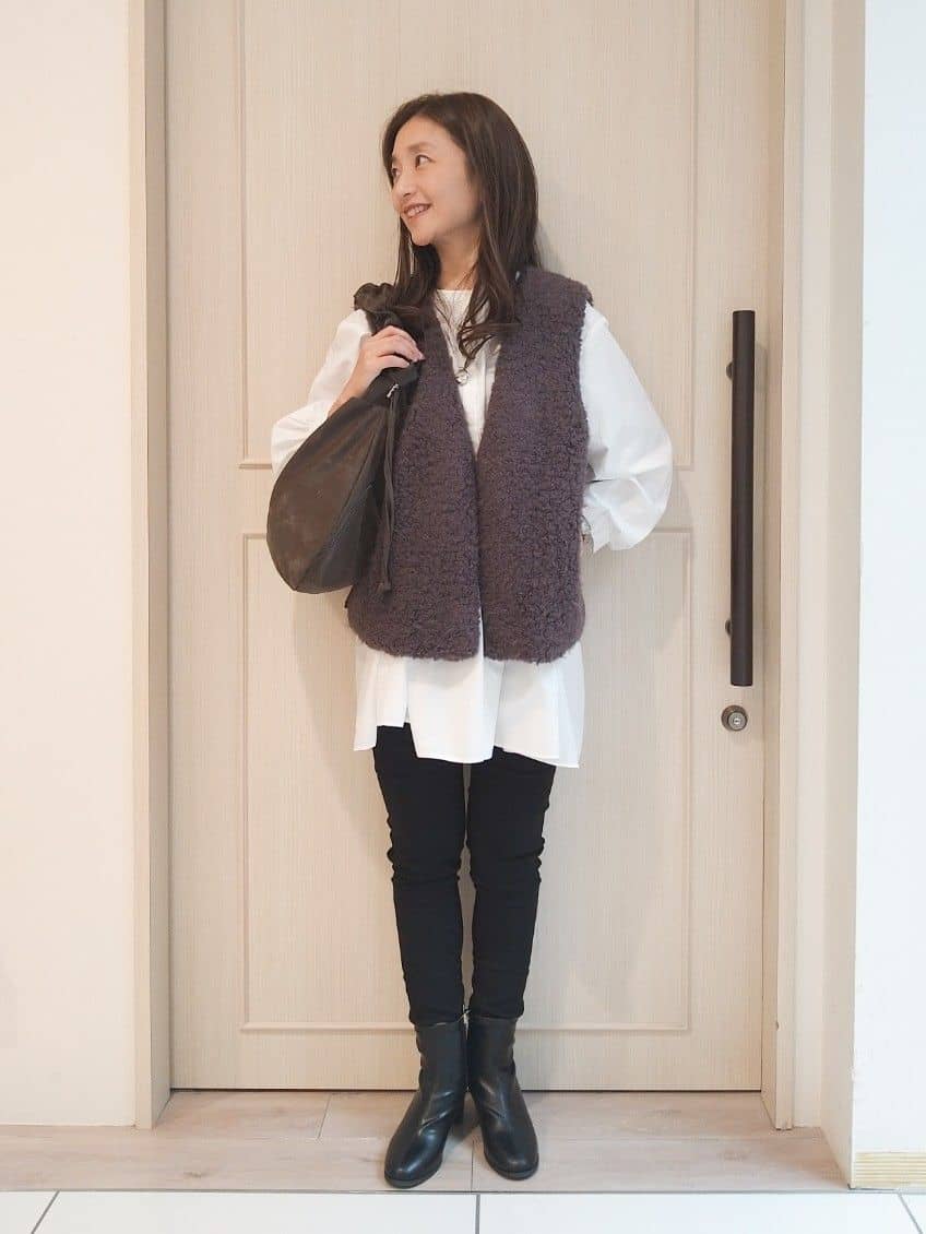 mi-saさんの「SHOO･LA･RUE｜ストレッチブーツ」を使ったコーディネート