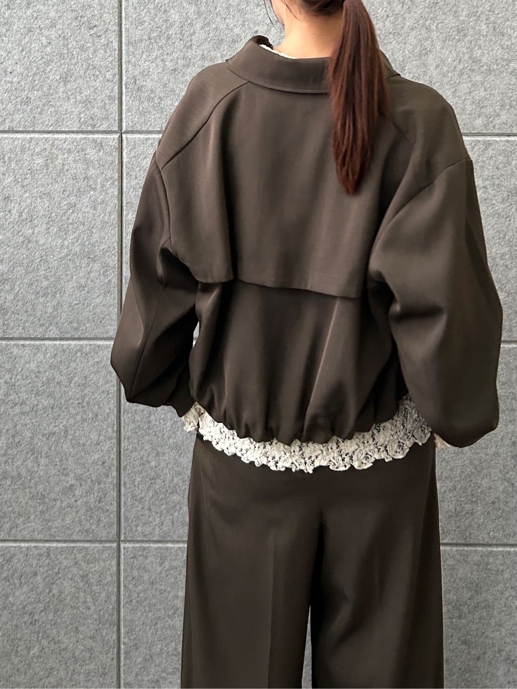 harunaさんの「CODE A｜urban tailor wide trousers」を使ったコーディネート