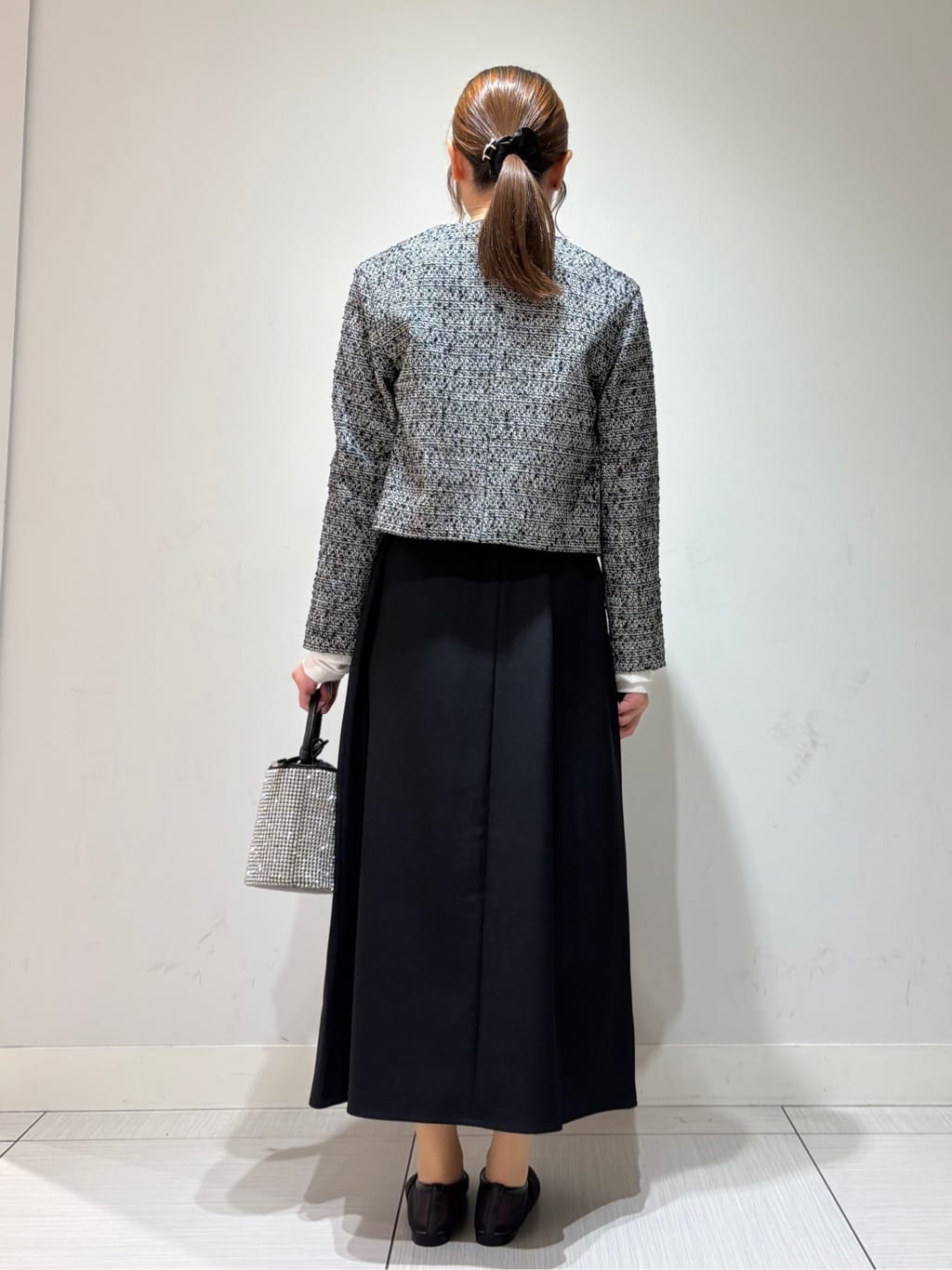 やなぎさんの「DRESSTERIOR｜◆【洗える/リブベロア】シアーリブベロアカットソー」を使ったコーディネート