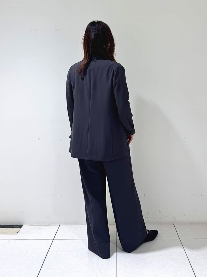 そんさんの「INDIVI｜【軽く羽織れる！】ダブルジャケット」を使ったコーディネート