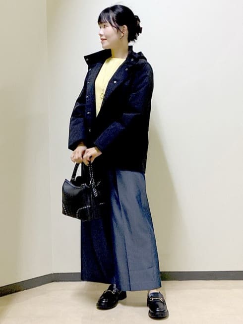  beni_gingerさんの「Reflect｜【すっきり見え／フード取り外し可／通勤におすすめ◎】ライティアウター」を使ったコーディネート