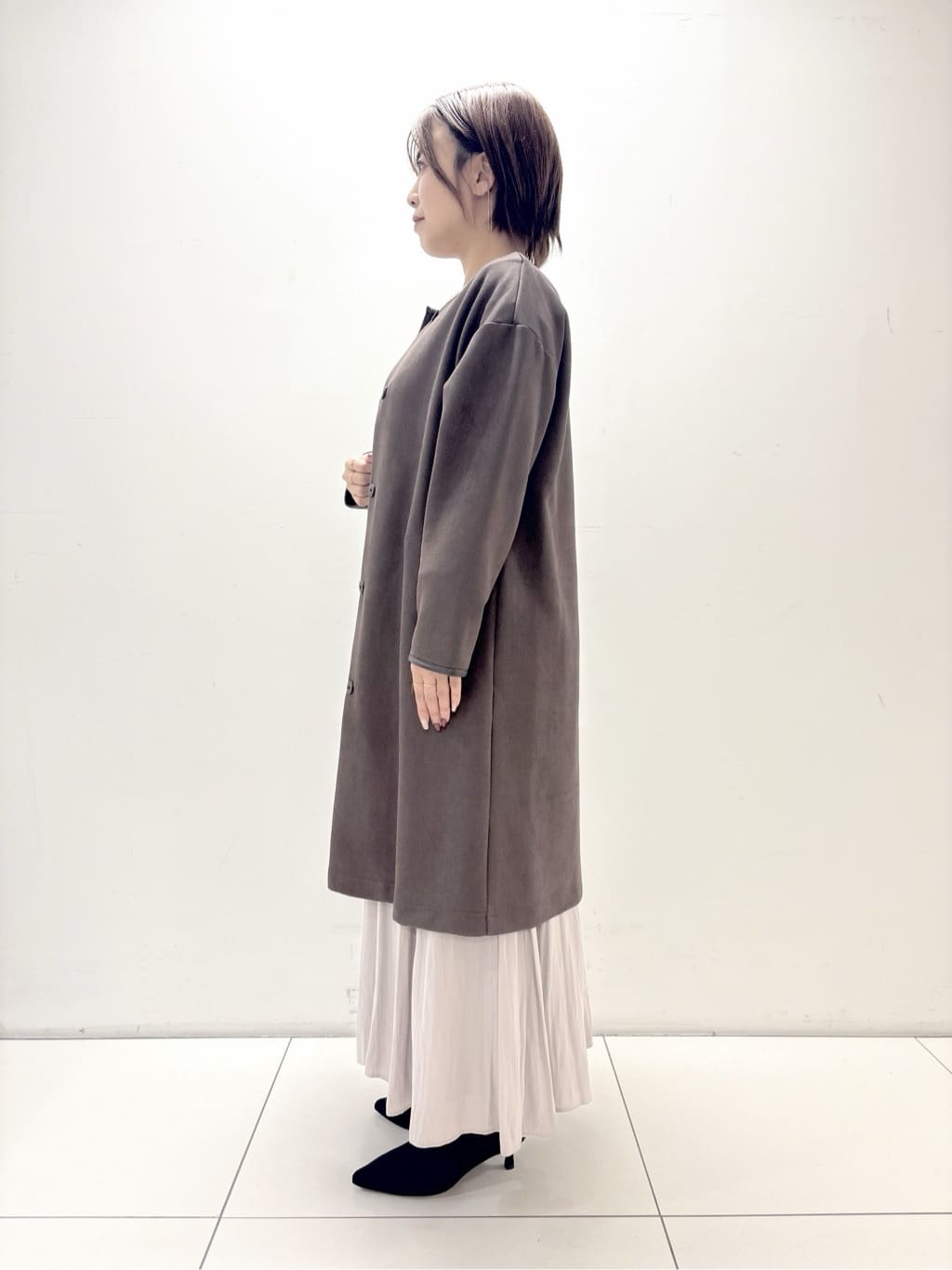 ayumiさんの「UNTITLED｜【アンサンブル可/洗える】ウールミラノリブニット」を使ったコーディネート
