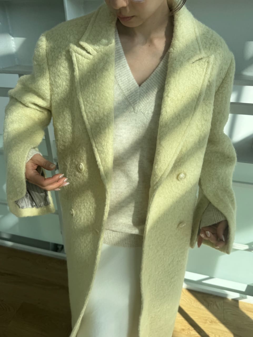 designer yukaさんの「CODE A｜M long coat」を使ったコーディネート