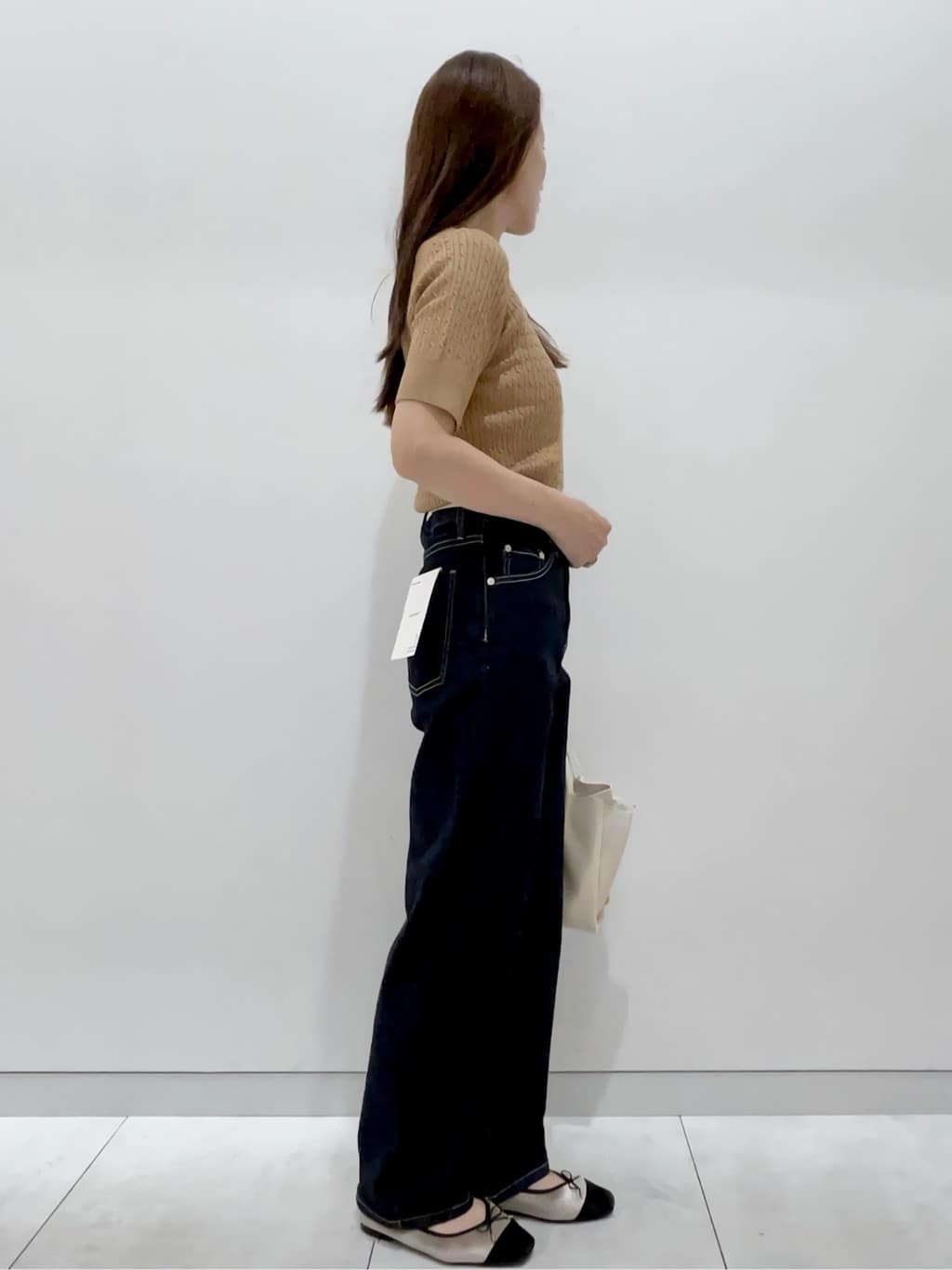 maiさんの「OPAQUE.CLIP｜ストレッチストレートデニム【洗濯機洗い可】」を使ったコーディネート