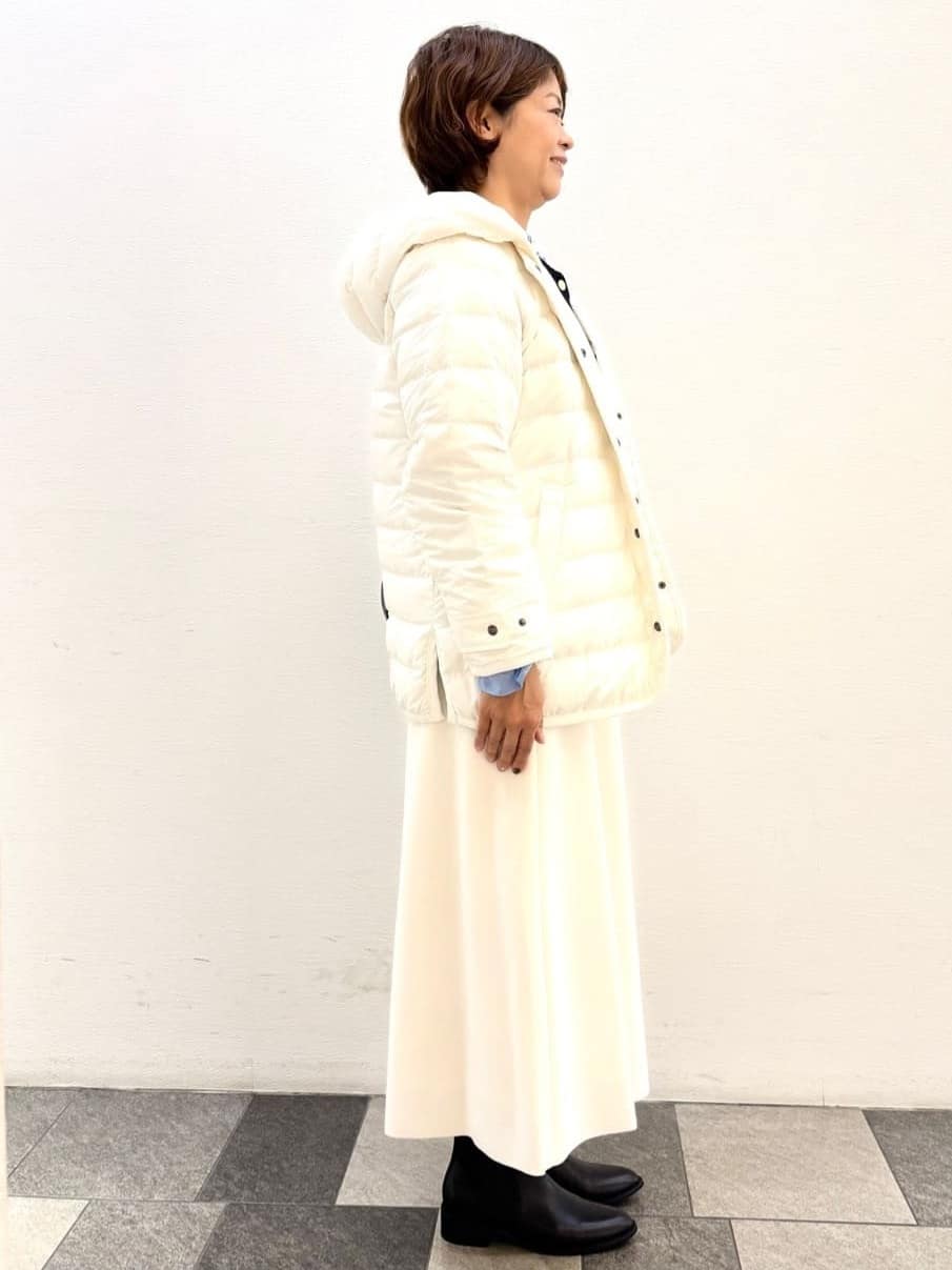 Haruさんの「Dessin｜ウールカシミヤカーディガン」を使ったコーディネート