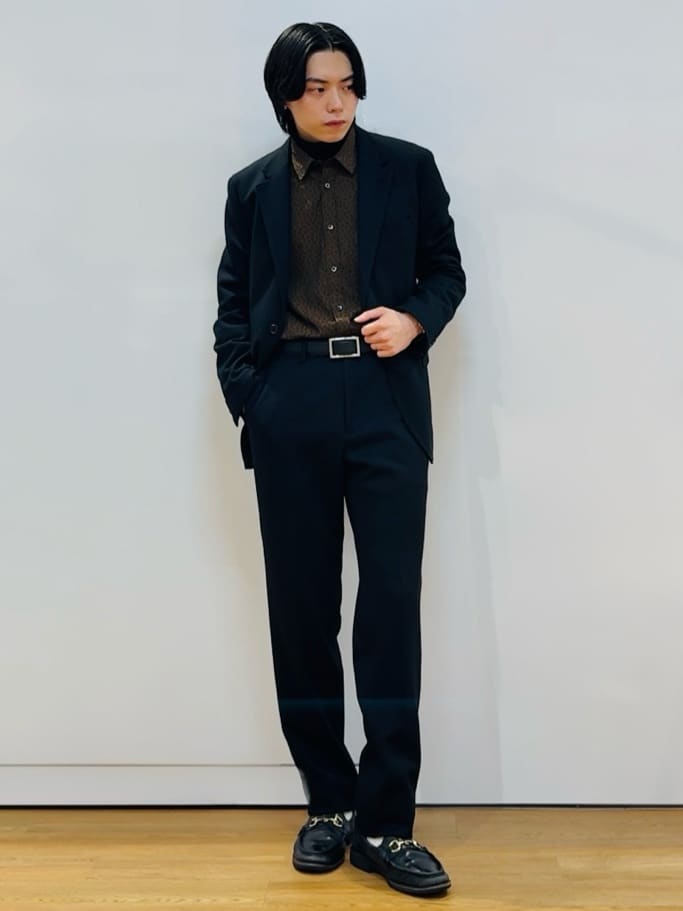 Tightさんの「TAKEO KIKUCHI｜【Sサイズ～】尾州織 ピンヘッドムリネ ジャケット」を使ったコーディネート