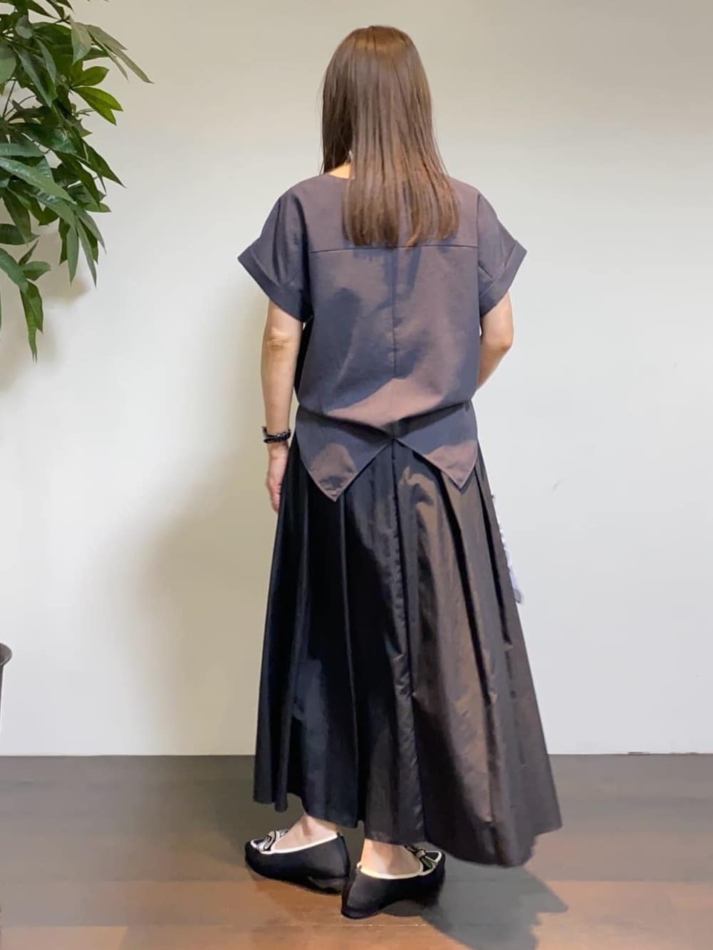tomoさんの「UNTITLED｜コットンキャミソール」を使ったコーディネート