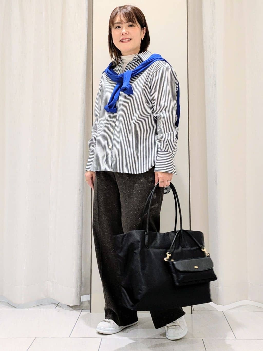 Onumaさんの「UNTITLED｜【ミディ丈/軽やか】セミラグランリバー コート」を使ったコーディネート