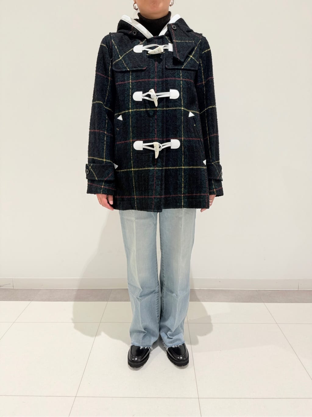 MIYAKAWAさんの「DRESSTERIOR｜シルクブレンドメリノウールリブプルオーバー」を使ったコーディネート
