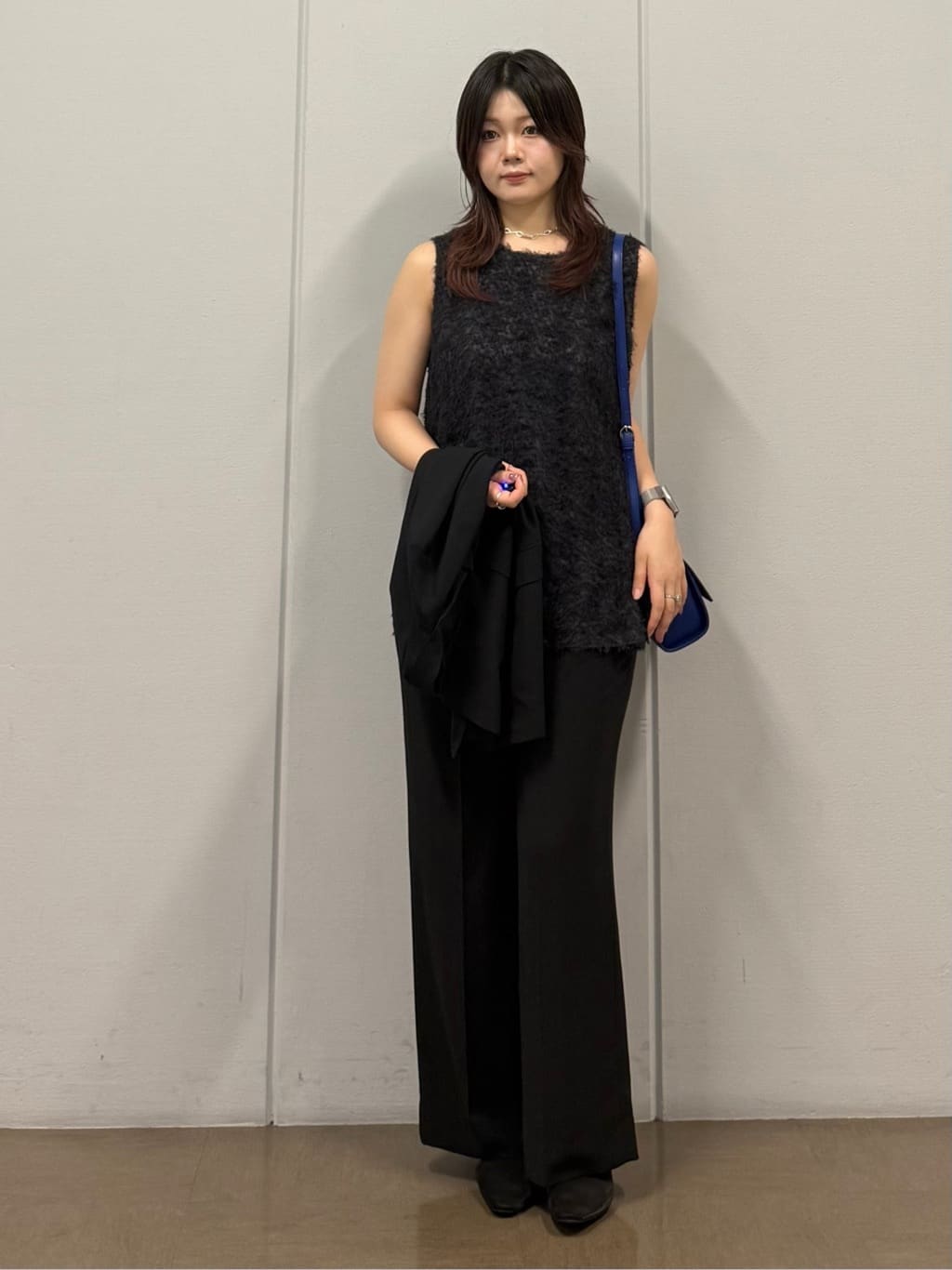 mizukiさんの「INDIVI｜【インナーとしても活躍！】フリンジジャカードチュニック」を使ったコーディネート