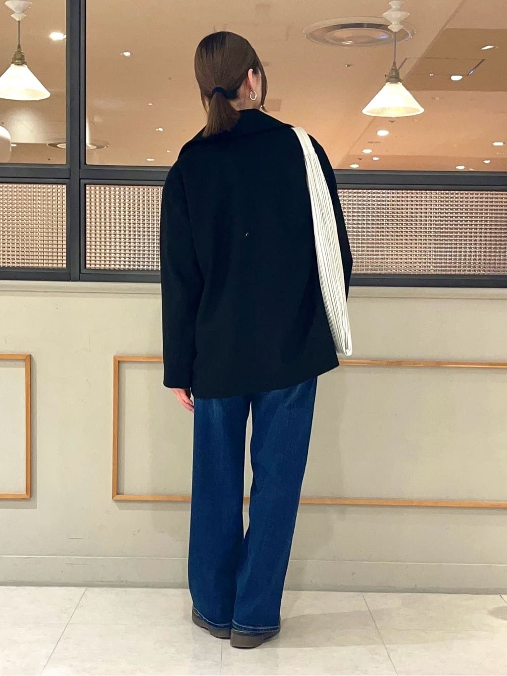 kumiさんの「INDIVI｜【コットン】シャツ切り替えカットソー」を使ったコーディネート